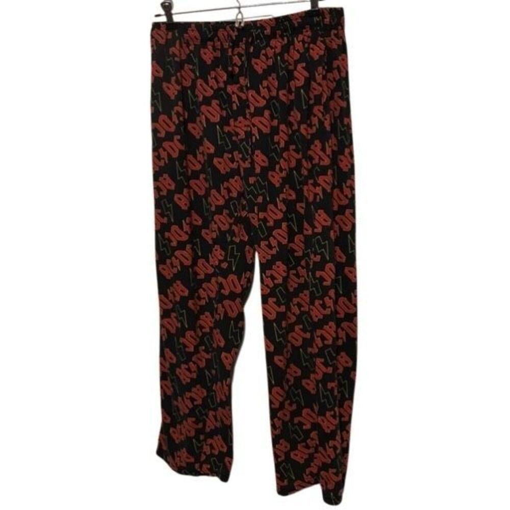 AC/DC Size Medium Lounge Pajama Sleep Pants
